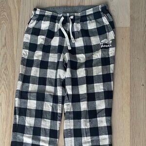 Roots plaid Pajama pants